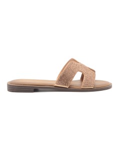 Kharisma sandalo a ciabatta con strass